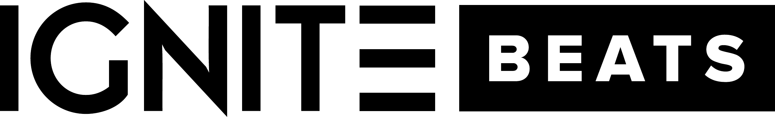 IGNITE Beats logo, black