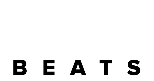 IGNITE Beats stacked logo, white